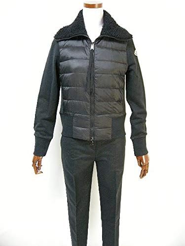 Amazon | [モンクレール] スウェット切替ボア ダウンジャケット